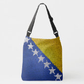 Bosnia and Herzegovina Flag クロスボディバッグ (正面)