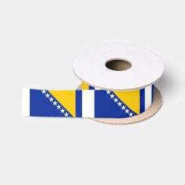 Bosnia and Herzegovina Flag サテンリボン