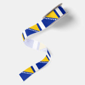 Bosnia and Herzegovina Flag サテンリボン (裏面)
