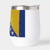 Bosnia and Herzegovina Flag Patriotic Design (左面)