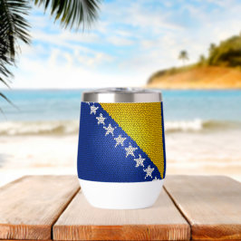 Bosnia and Herzegovina Flag Patriotic Design