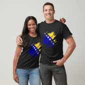 Bosnia Bosnian flag Tシャツ (ユニセックス)