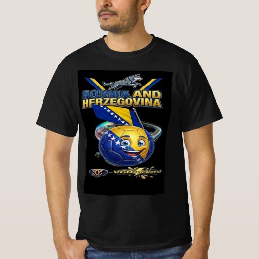 BosniaH-GBall01 Tシャツ (正面)