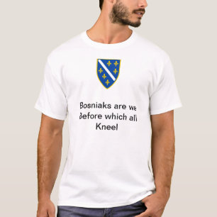 Bosniaksは私達です Tシャツ