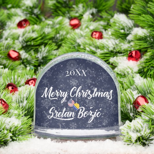 Bosnian American Bilingual Merry Christmas (クリスマス)