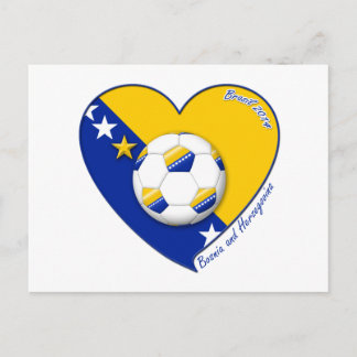 Bosnian Soccer National Team  Fútbol BOSNIA" 2014 ポストカード