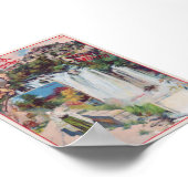 Bosnisch-Hercegovinische Staatsbahnenポスター1901 ポスター (角)