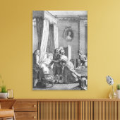 Bosonからの医師の訪問 キャンバスプリント (インサイチュ (リビング))