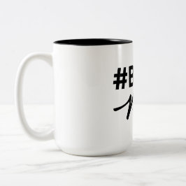 #Bossのお母さんのマグ。 ボスのお母さん。 それらを示して下さいボスである ツートーンマグカップ