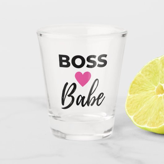 Boss Babe 2 ショットグラス (正面)