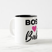 Boss Babe 2 ツートーンマグカップ (正面左)