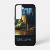 Boss behave Samsung S22 phone case Samsung Galaxyケース (裏面)