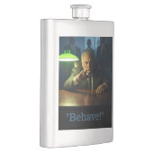 Boss behave stainless steel flask フラスク (右)