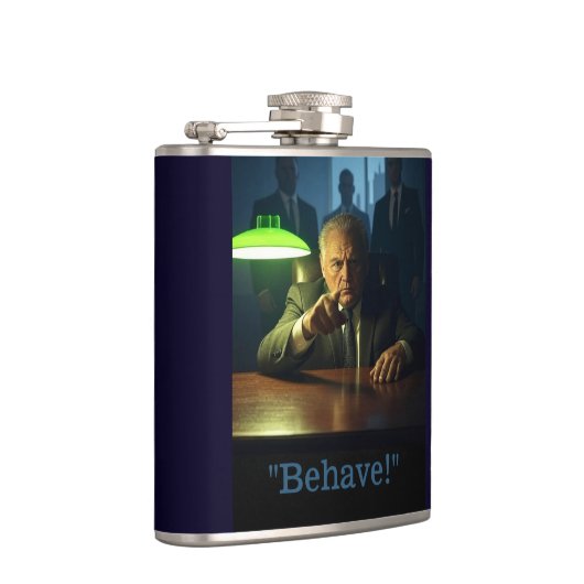 Boss behave wrapped flask フラスク (右)