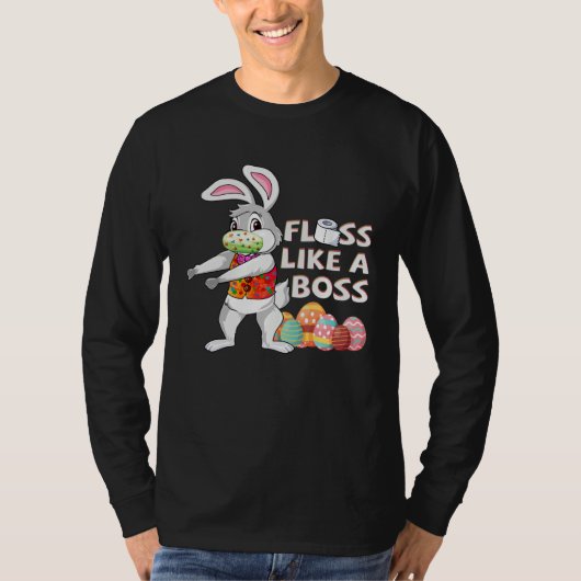 Boss Bunny Rabbi  Easter Day Tシャツ (正面)