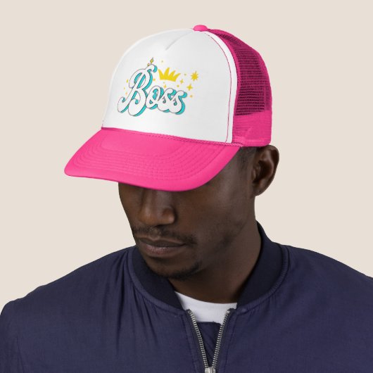 Boss Crown Sparkle Women's Baseball Trucker Hat キャップ (インサイチュ)