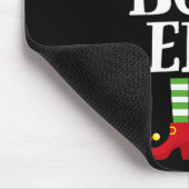 Boss Elf Family Matching Christmas Group Elf Pajam マウスパッド (コーナー)