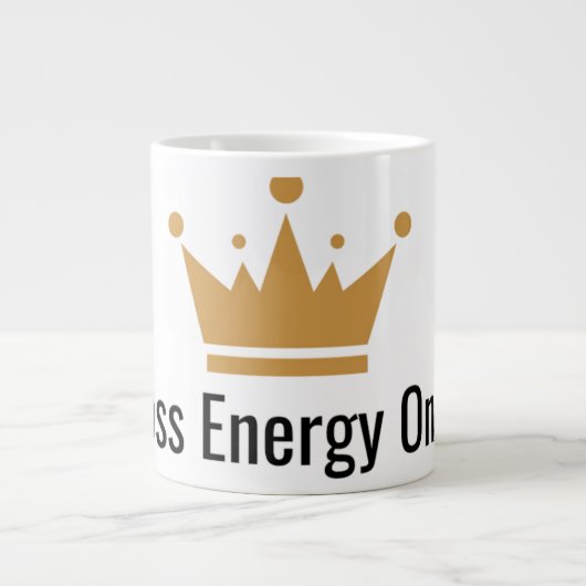 Boss Energy Only Mug ジャンボコーヒーマグカップ (正面)