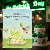 Boss Happy St Patricks Day Birthday カード