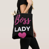 Boss Lady トートバッグ (クローズアップ)