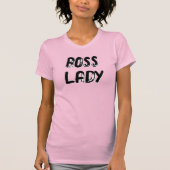 BOSS LADY - (表と裏) Tシャツ (正面)