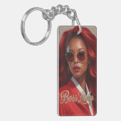 Boss Lady Acrylic Keychain キーホルダー (正面左)