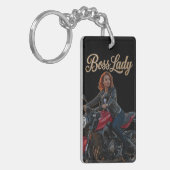 Boss Lady Acrylic Keychain キーホルダー (正面左)