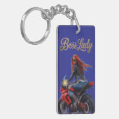 Boss Lady Acrylic Keychain キーホルダー (正面左)