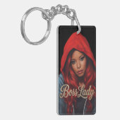 Boss Lady Acrylic Keychain キーホルダー (正面左)