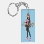 Boss Lady Acrylic Keychain キーホルダー (正面左)