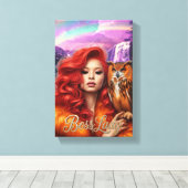 Boss Lady Canvas Print キャンバスプリント (インサイチュ (ウッドフロア))