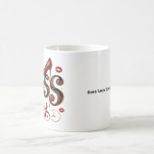 Boss Lady Christmas Mug – Holiday Heels Edition コーヒーマグカップ (中央)