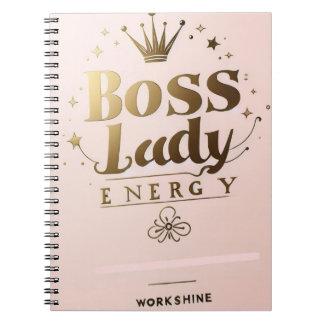 Boss Lady Energy Notebook ノートブック