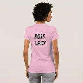 BOSS LADY - (front AND back Tシャツ (裏面フル)