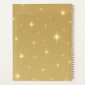 Boss Lady Gold Shimmer Planner プランナー手帳 (裏面)