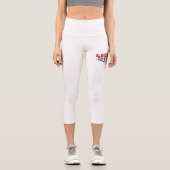 Boss Lady Mindset – Powerful Women Quote Design カプリレギンス (正面)