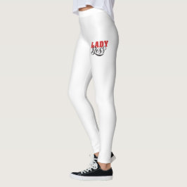 Boss Lady Mindset – Powerful Women Quote Design レギンス