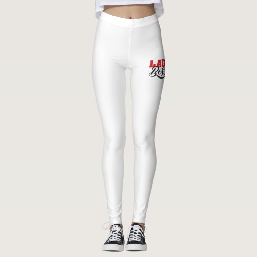 Boss Lady Mindset – Powerful Women Quote Design レギンス (正面)