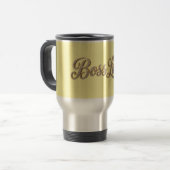 Boss Lady Mug トラベルマグ (正面左)