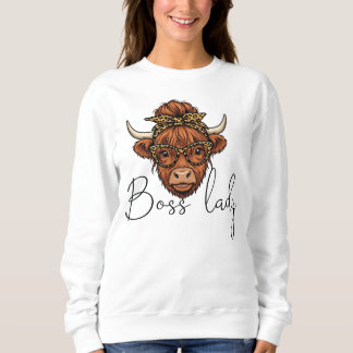 Boss lady sweatshirt  スウェットシャツ