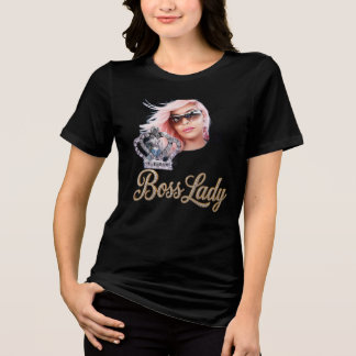 Boss Lady T-Shirt Tri-Blend Shirt トライブレンドＴシャツ