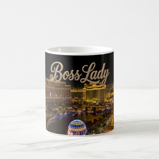 Boss Lady Vegas Mug モーフィングマグカップ (中央)