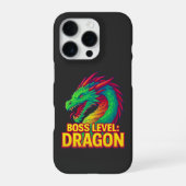 Boss Level: Dragon – Gamer & Fantasy Art iPhoneケース (裏面)