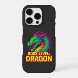 Boss Level: Dragon – Gamer & Fantasy Art iPhone 16 Proケース