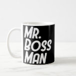 Boss Man Funny Male氏のコーヒー・マグのギフト コーヒーマグカップ<br><div class="desc">素晴らしいボスがありますか。 ユーモアを用いるボスまたはスーパーバイザーのための素晴らしいギフト。 先生、親、パパ、コーチ、チームリーダーまたは業務管理者のため。 世界の最も最高のなボスのワイシャツを忘れて下さい及びこれをつかんで下さい! 主任の日の素晴らしいギフト。</div>