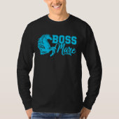 Boss Mare Equestrian horseback riding girls  for w Tシャツ (正面)