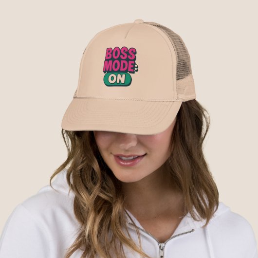 Boss Mode On Hat – Motivational Cap for Entreprene キャップ (インサイチュ)
