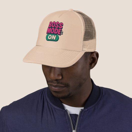Boss Mode On Hat – Motivational Cap for Entreprene キャップ (インサイチュ)