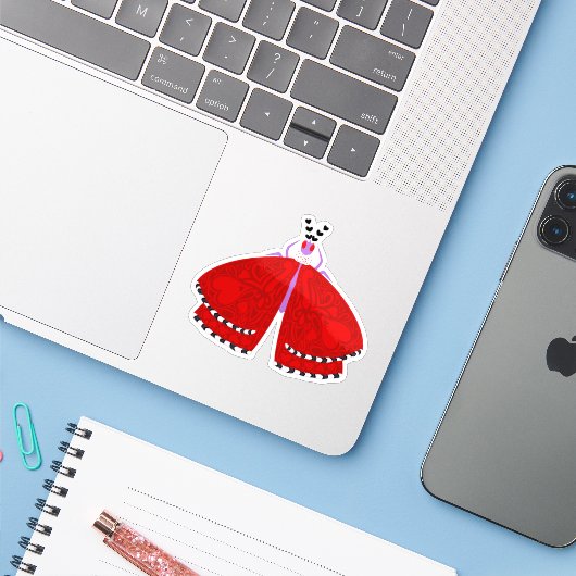 Boss Moth シール (ノートパソコンとiPhone)