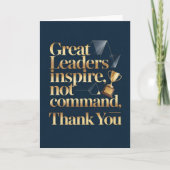 Boss or Mentor Thank You Card カード (正面)